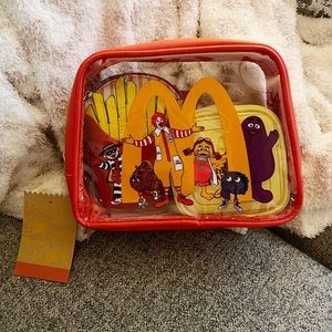 NWT McDonald's McDonaldland Characters Cosmetic Bag Set